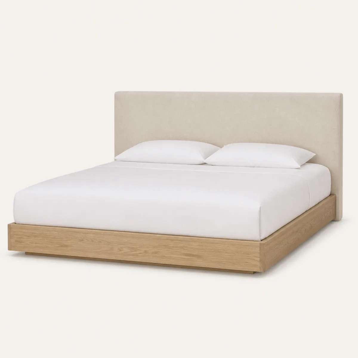 King platform bed, the real-world character this definition is written to capture