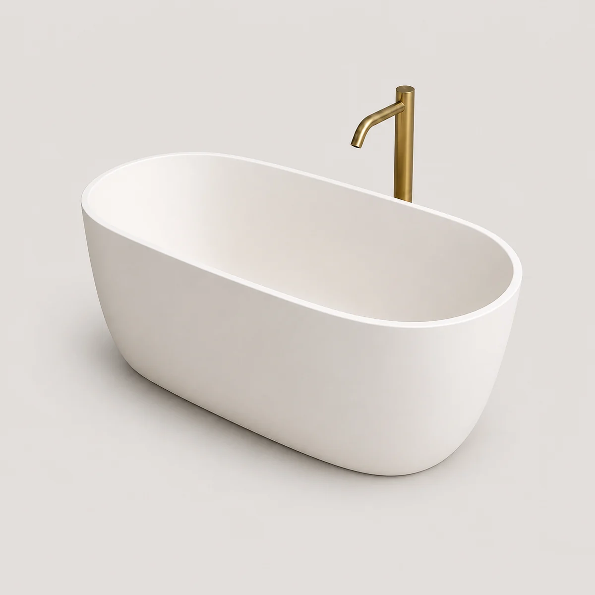 Oval soaking tub, the real-world character this definition is written to capture