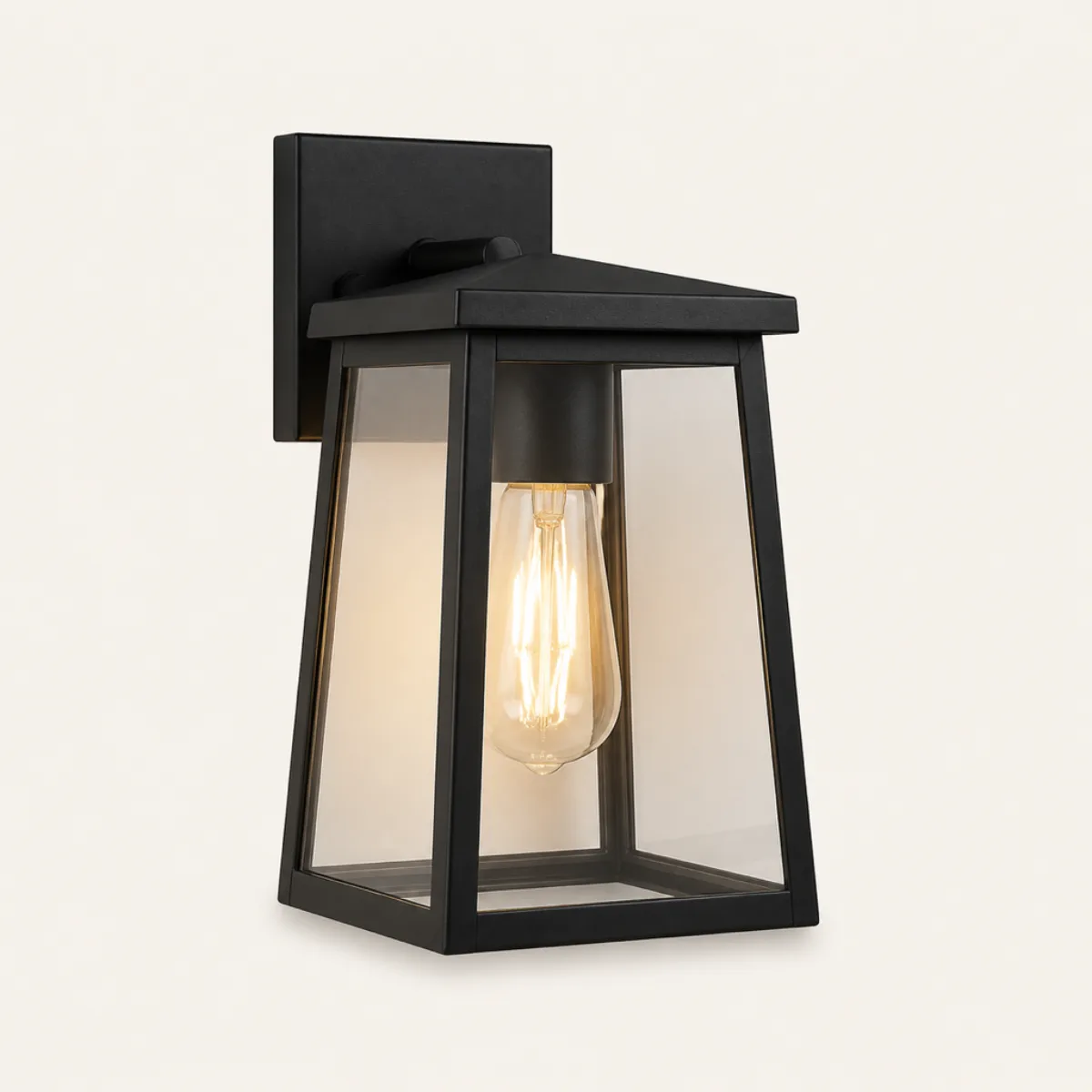 Wall lantern, the real-world character this definition is written to capture